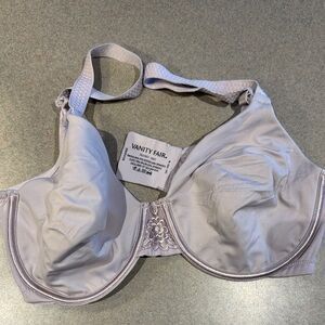 Vanity Fair Light Gray Bra